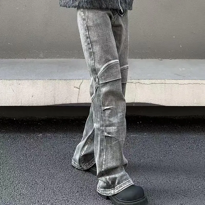 WELTER EXPERIMENT Jeans Unisex Gray-4