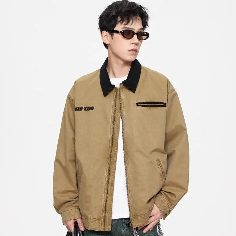 WELTER EXPERIMENT Jackets Coats Unisex Khaki-6
