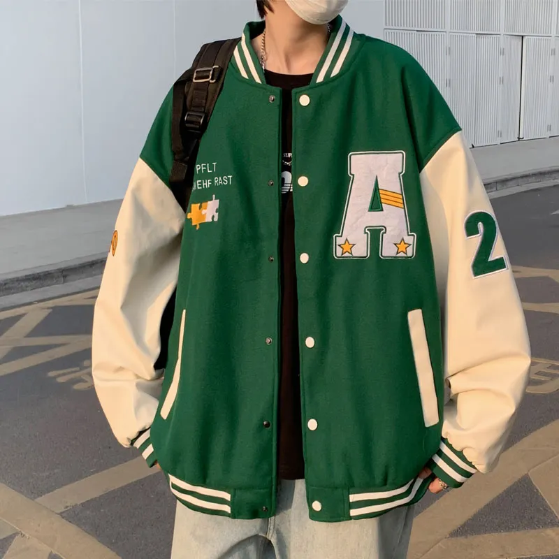 WELTER EXPERIMENT Baseball Jacket Unisex-21