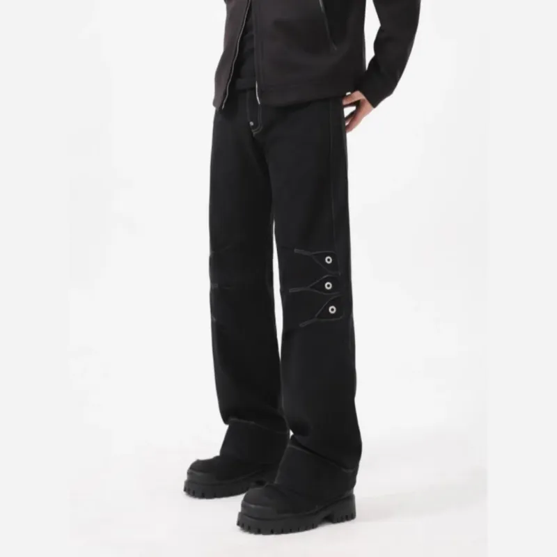 WELTER EXPERIMENT Jeans Unisex Black-1