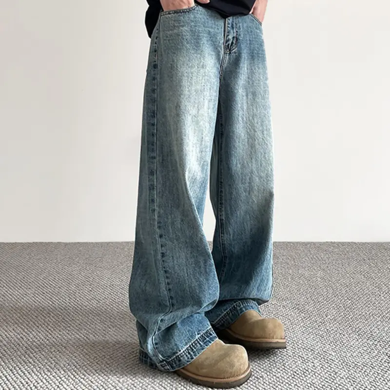 WELTER EXPERIMENT Jeans Unisex Blue-2