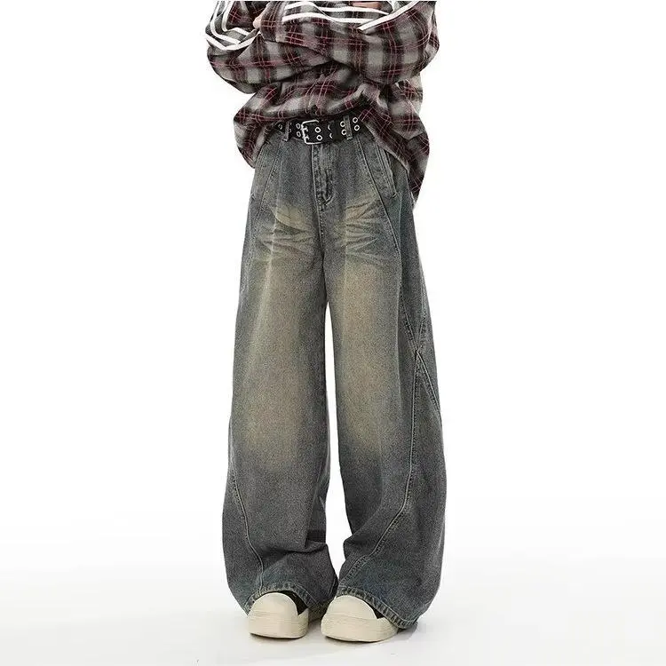 WELTER EXPERIMENT Jeans Unisex Vintage Blue-1