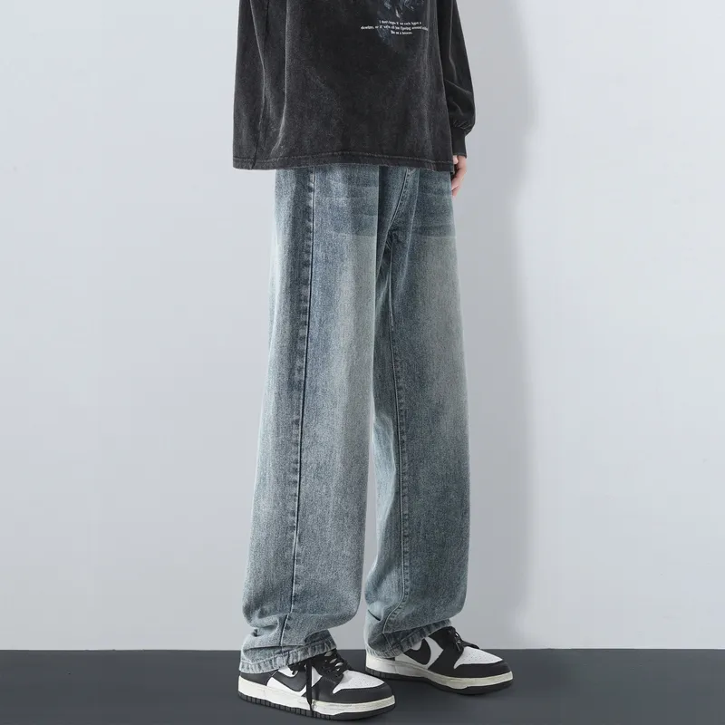 WELTER EXPERIMENT Jeans Unisex Black Gray Color-16