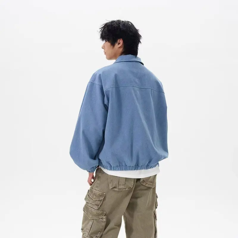 WELTER EXPERIMENT Jackets Coats Unisex Blue-3