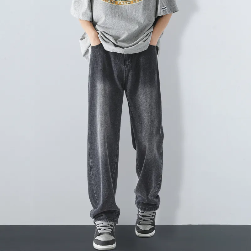 WELTER EXPERIMENT Jeans Unisex Black Gray Color-23