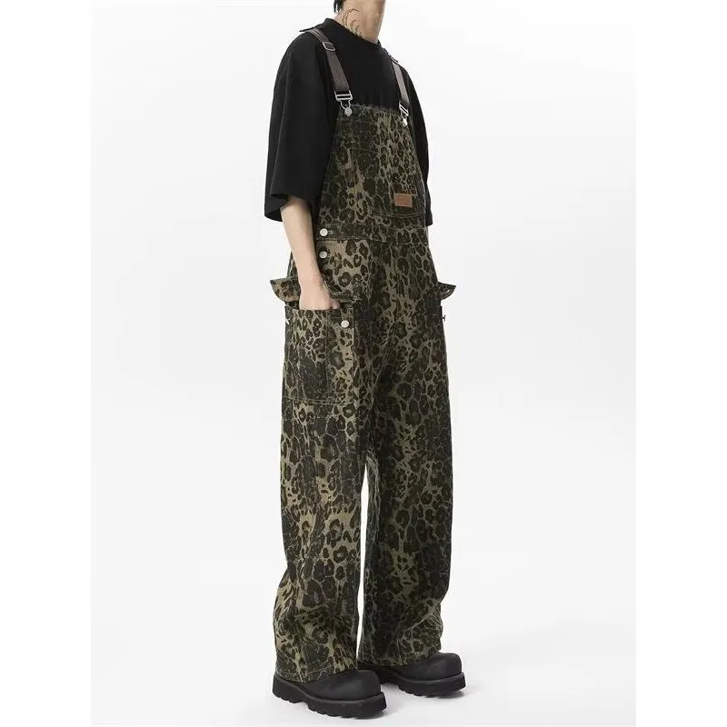 WELTER EXPERIMENT Overalls Unisex Brown-3