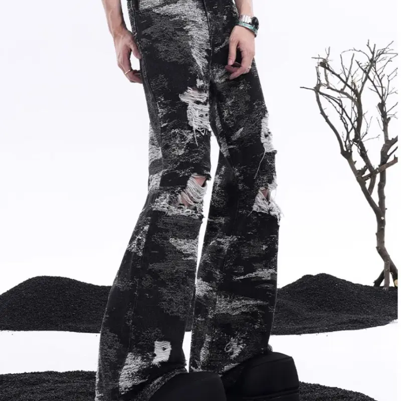 WELTER EXPERIMENT Jeans Unisex Black-1