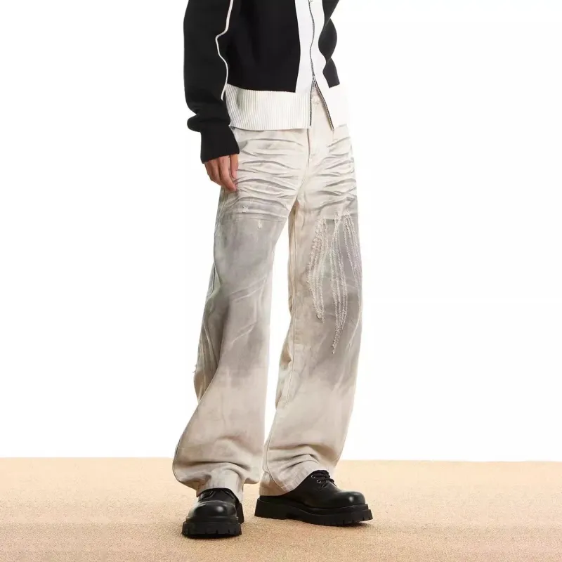 WELTER EXPERIMENT Jeans Unisex White-2