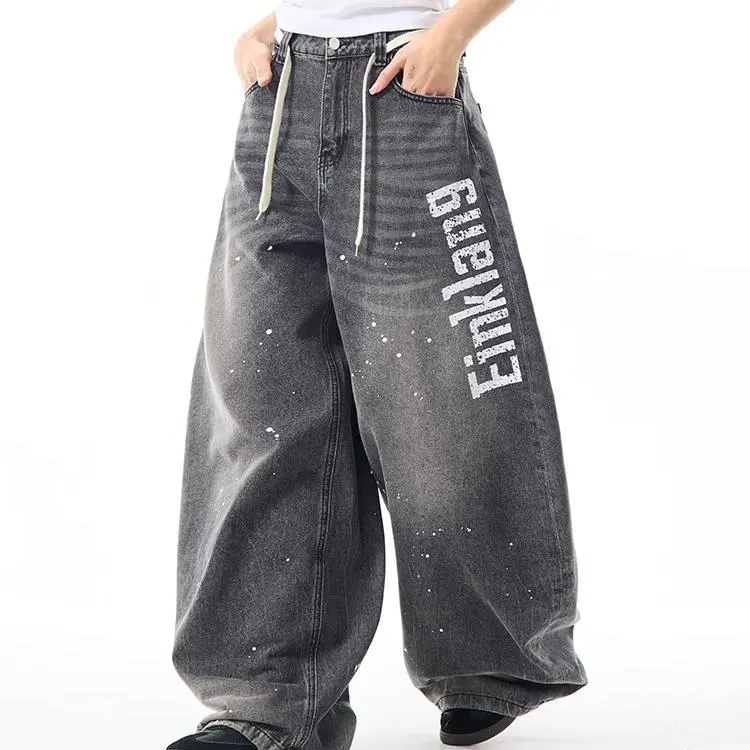 WELTER EXPERIMENT Jeans Unisex Smoke Gray-4