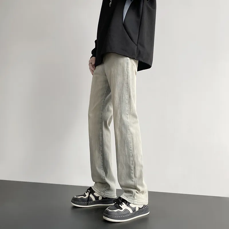 WELTER EXPERIMENT Jeans Unisex Yellow Mud-5