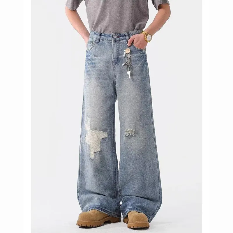 WELTER EXPERIMENT Jeans Unisex Blue-3