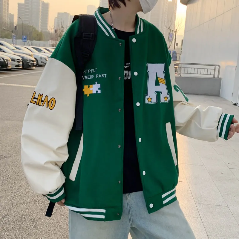 WELTER EXPERIMENT Baseball Jacket Unisex-8