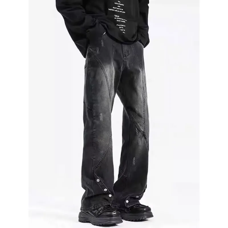 WELTER EXPERIMENT Jeans Unisex Black-3