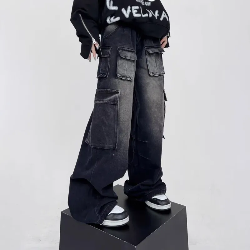 WELTER EXPERIMENT Jeans Unisex Black-3