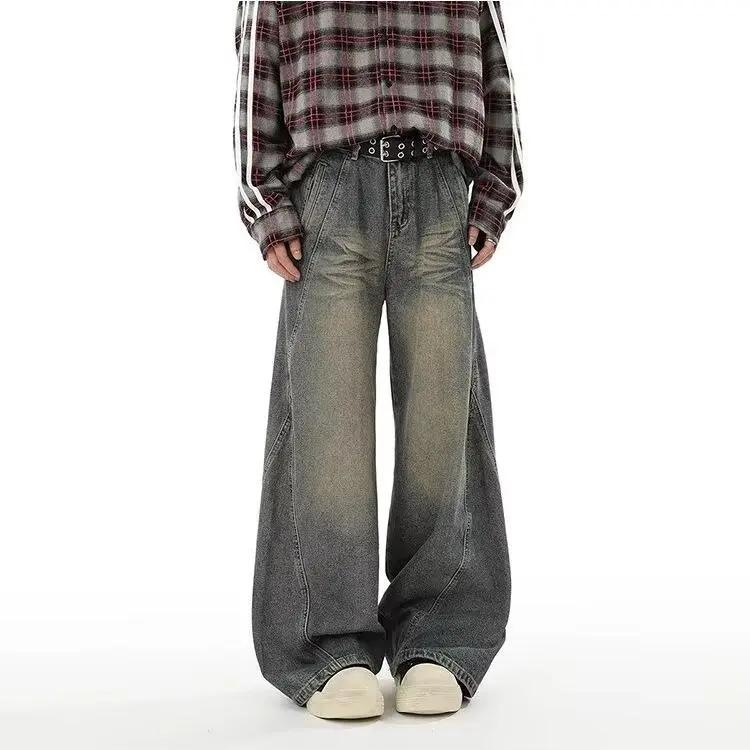 WELTER EXPERIMENT Jeans Unisex Vintage Blue-4