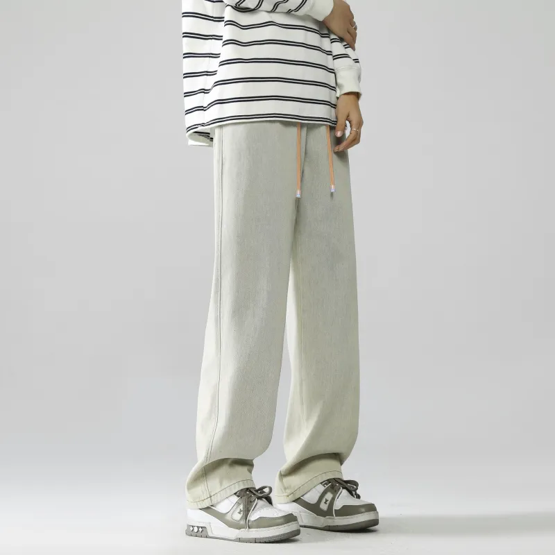 WELTER EXPERIMENT Jeans Unisex Yellow Mud-4