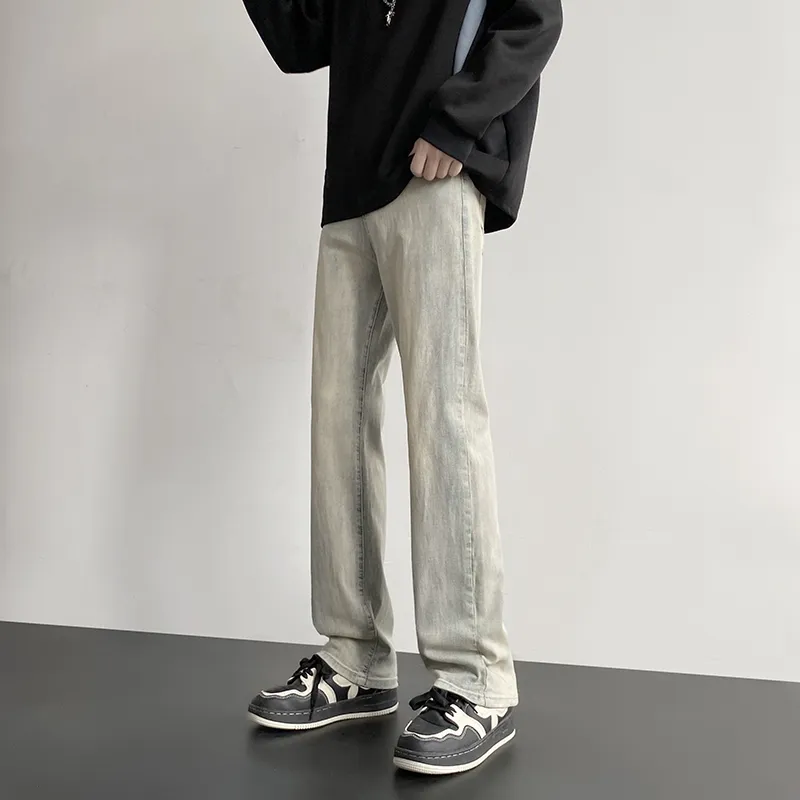 WELTER EXPERIMENT Jeans Unisex Yellow Mud-4