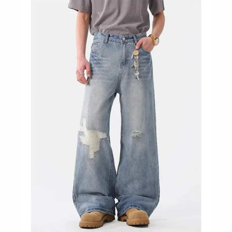 WELTER EXPERIMENT Jeans Unisex Blue-2
