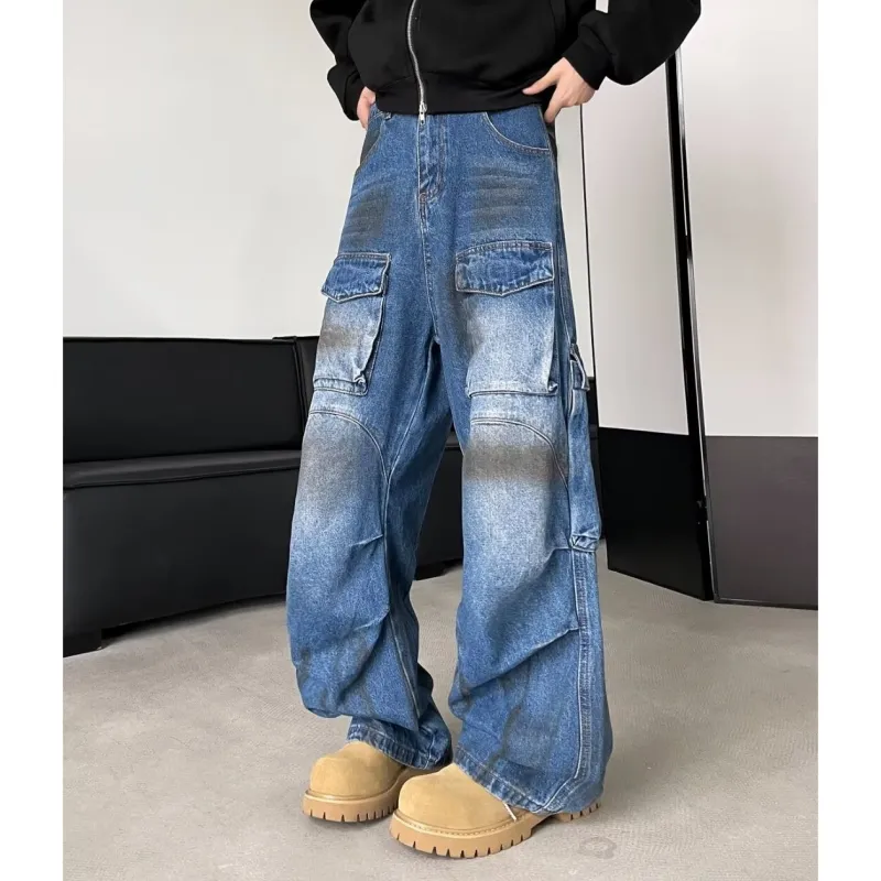 WELTER EXPERIMENT Jeans Unisex Blue-1