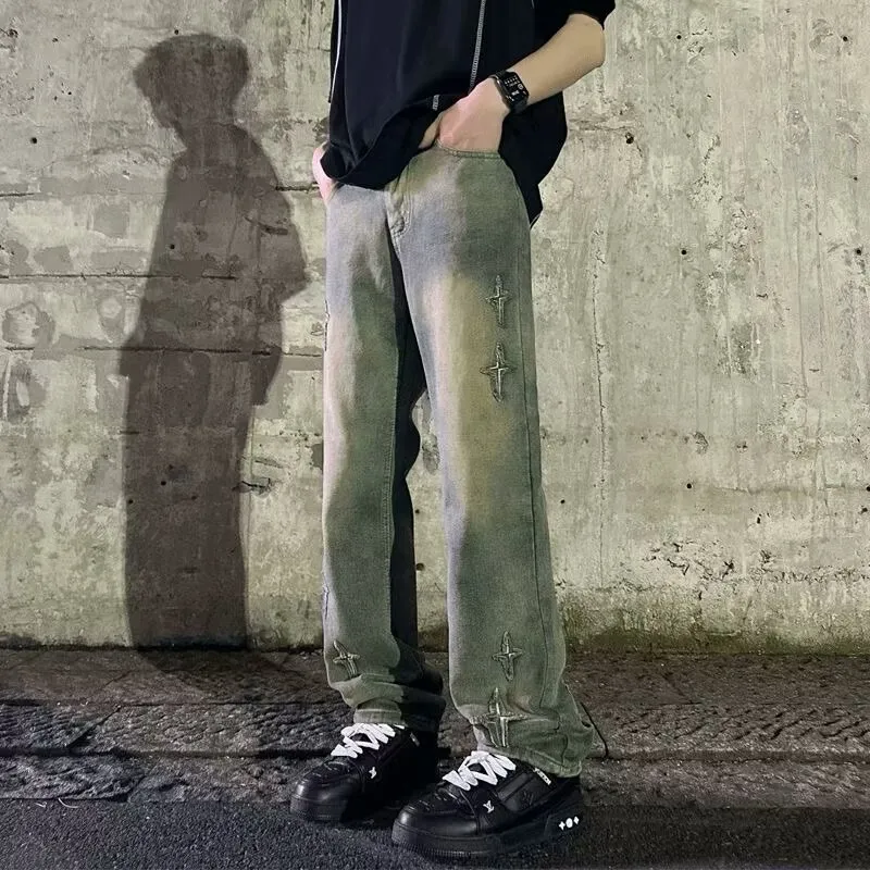 WELTER EXPERIMENT Jeans Unisex Yellow Mud-4