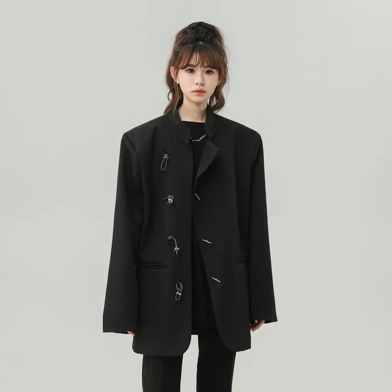 PAINT STAIN Jackets & Coats Unisex Classic Black-18