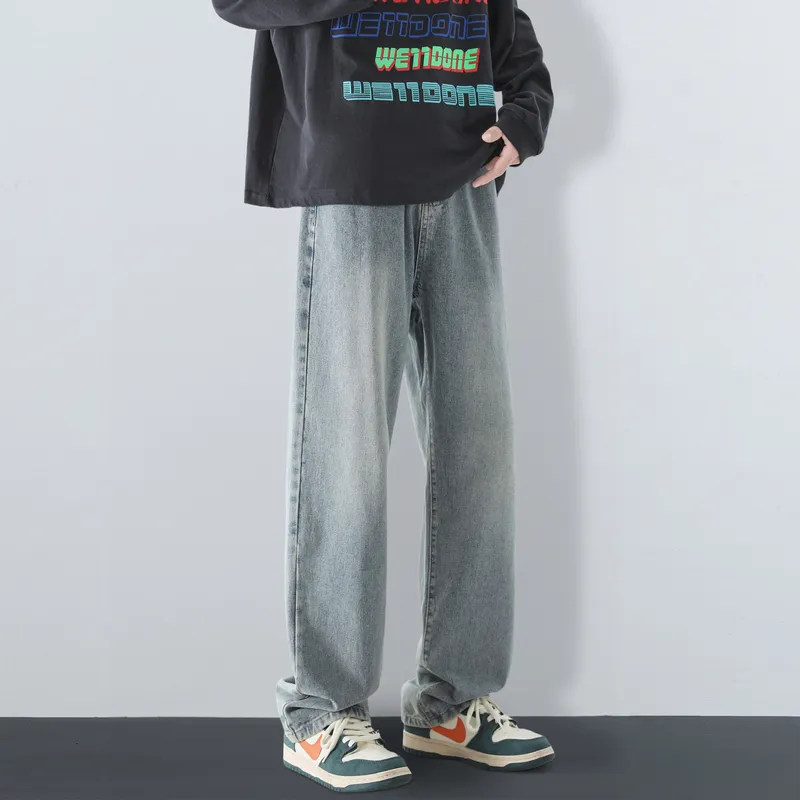 WELTER EXPERIMENT Jeans Unisex Black Gray Color-26