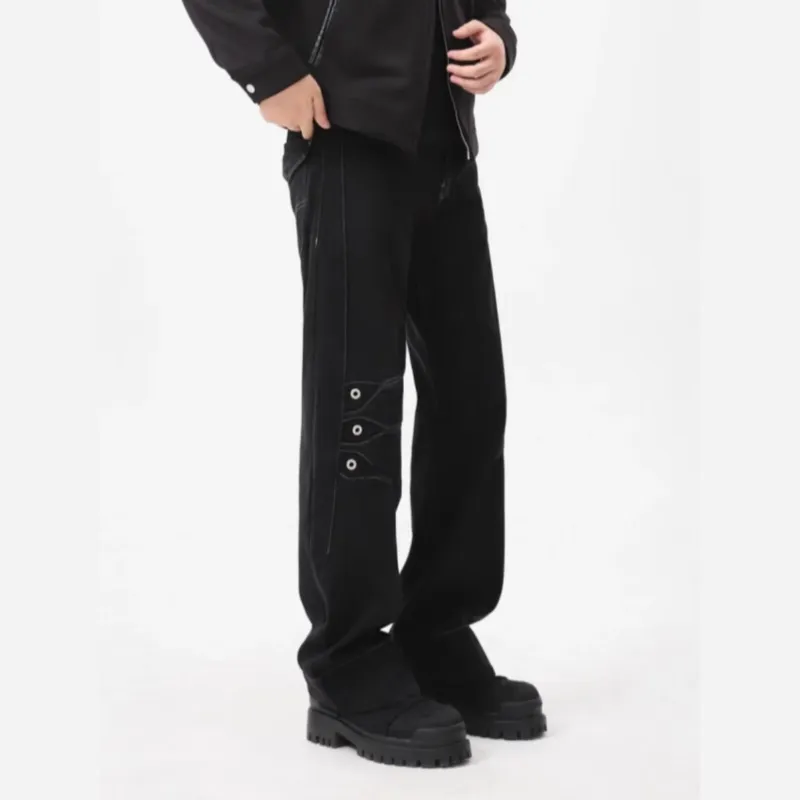 WELTER EXPERIMENT Jeans Unisex Black-2