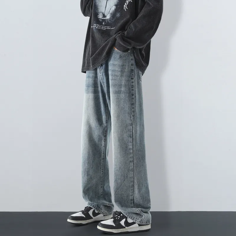 WELTER EXPERIMENT Jeans Unisex Black Gray Color-17