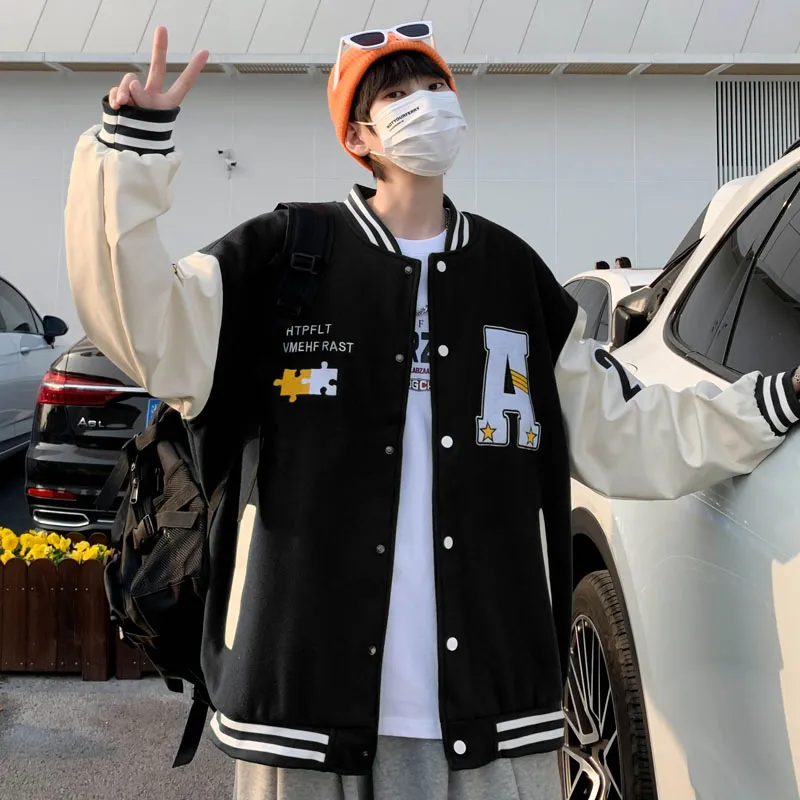 WELTER EXPERIMENT Baseball Jacket Unisex-2