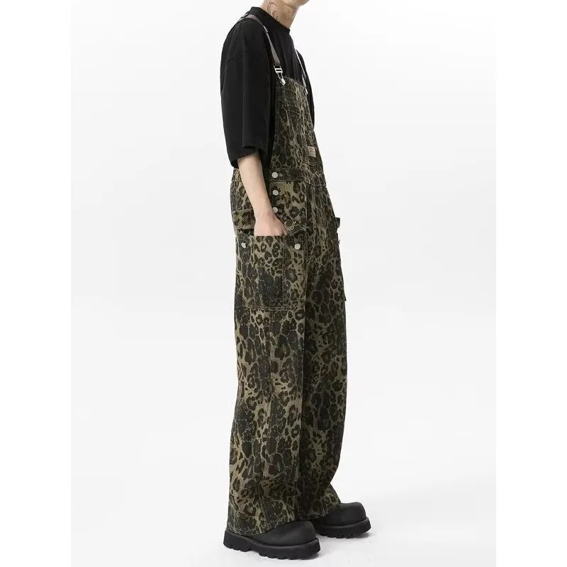 WELTER EXPERIMENT Overalls Unisex Brown-5