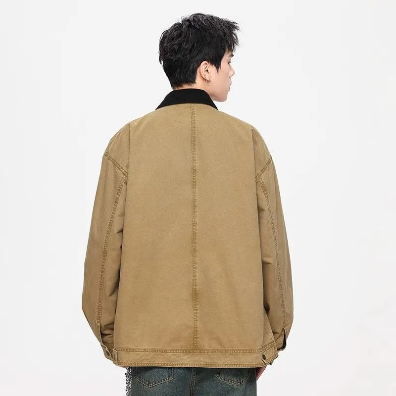 WELTER EXPERIMENT Jackets Coats Unisex Khaki-5