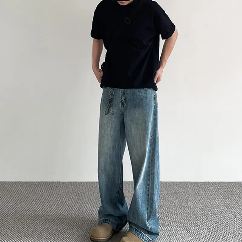 WELTER EXPERIMENT Jeans Unisex Blue-3
