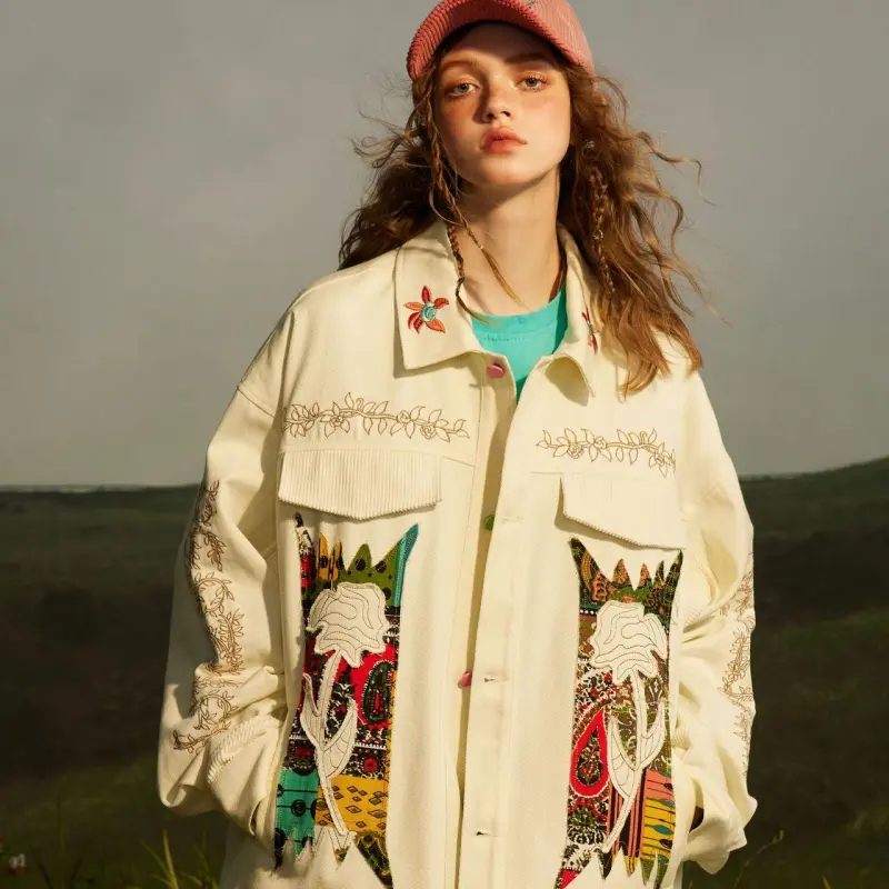 WELTER EXPERIMENT Jacket Unisex Ecru-2