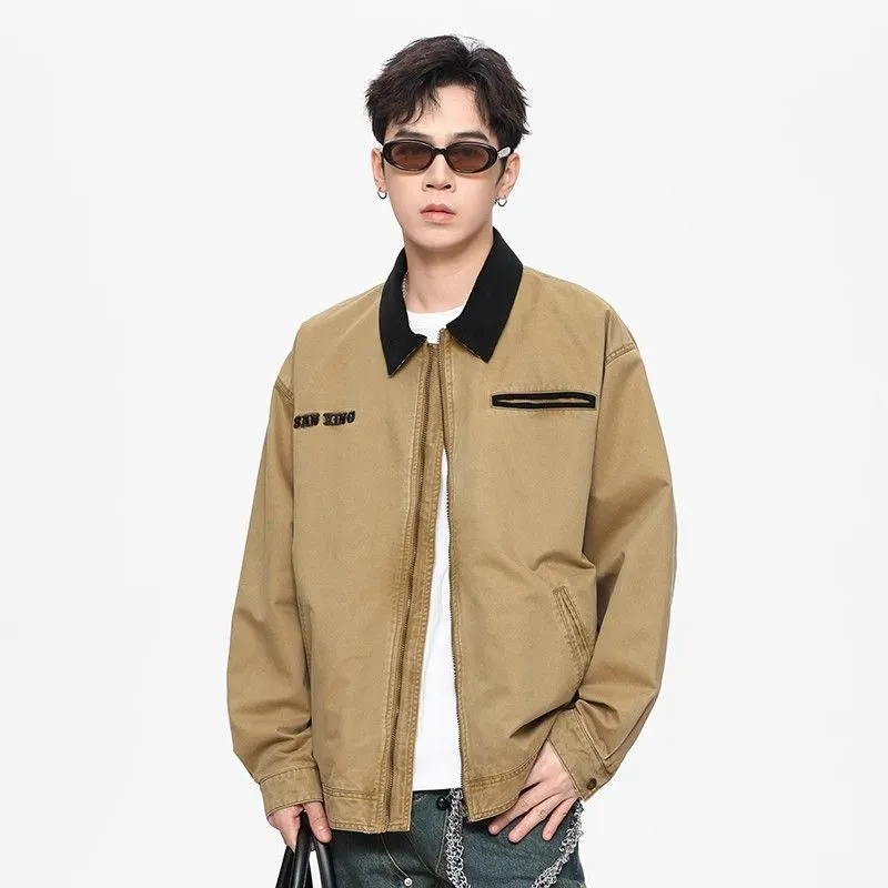 WELTER EXPERIMENT Jackets Coats Unisex Khaki-2