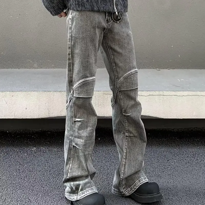 WELTER EXPERIMENT Jeans Unisex Gray-3