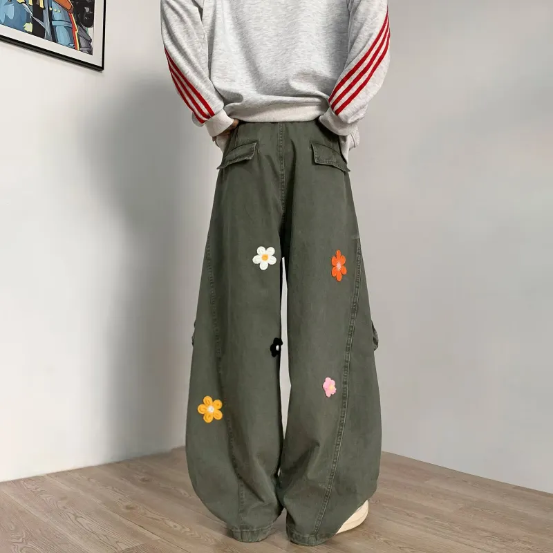 WELTER EXPERIMENT Jeans Unisex Green-6