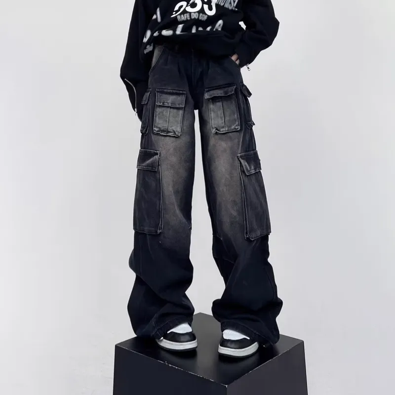 WELTER EXPERIMENT Jeans Unisex Black-2
