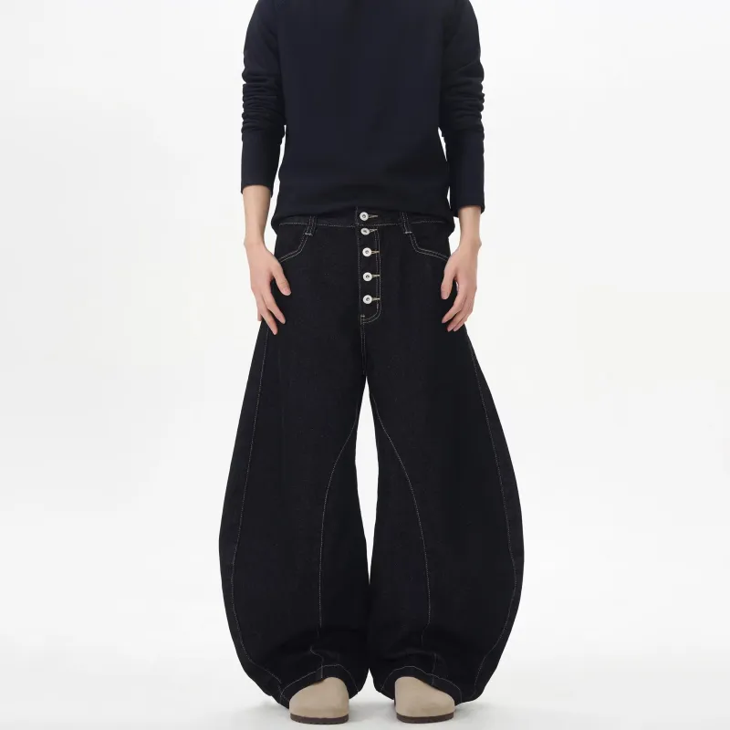 WELTER EXPERIMENT Jeans Unisex Black-3