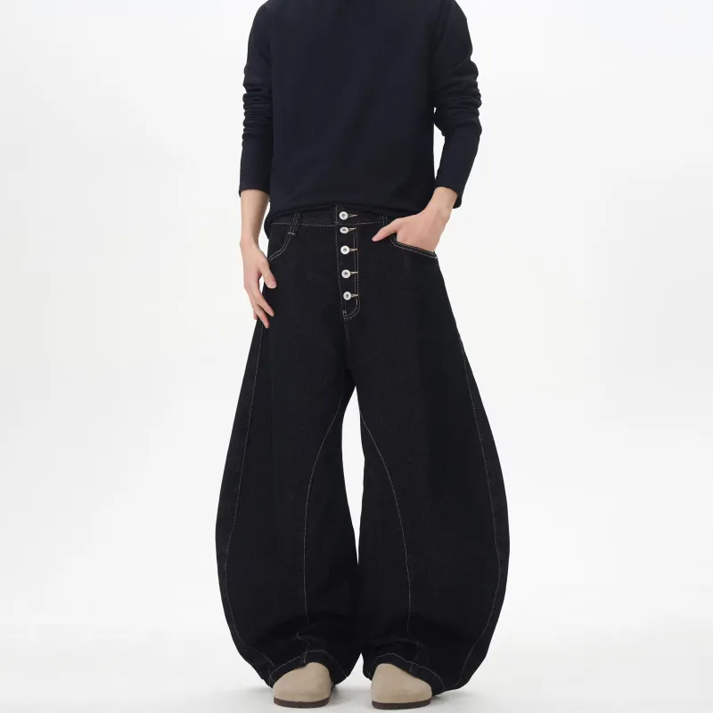 WELTER EXPERIMENT Jeans Unisex Black-4