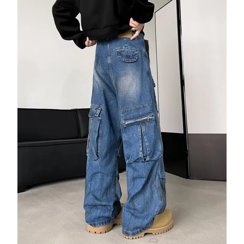 WELTER EXPERIMENT Jeans Unisex Blue-3