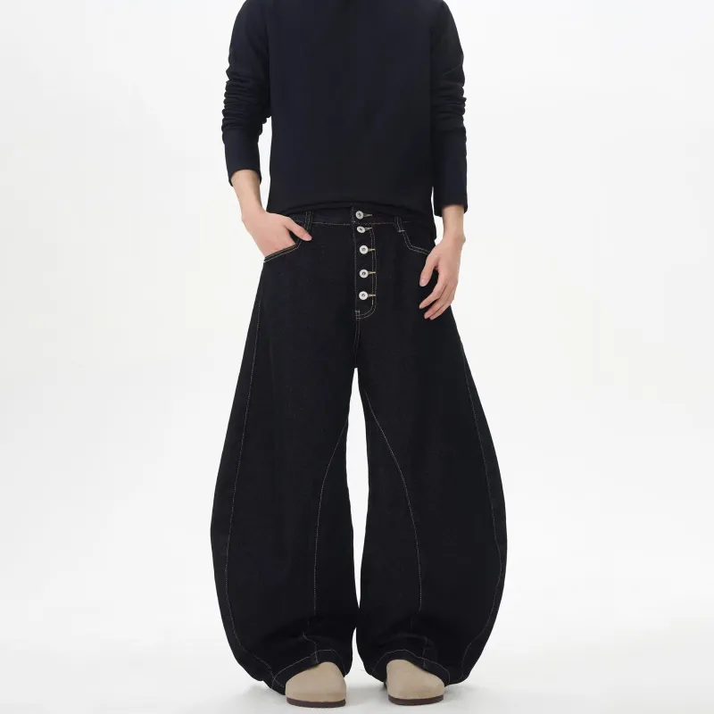 WELTER EXPERIMENT Jeans Unisex Black-2