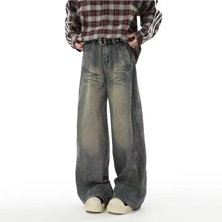 WELTER EXPERIMENT Jeans Unisex Vintage Blue-2