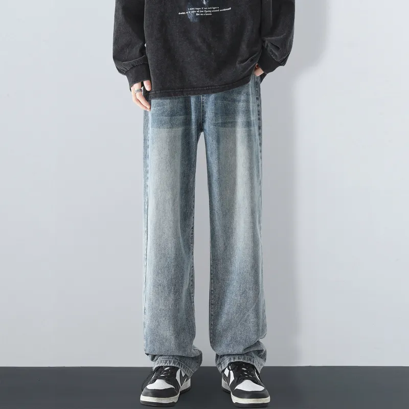 WELTER EXPERIMENT Jeans Unisex Black Gray Color-15