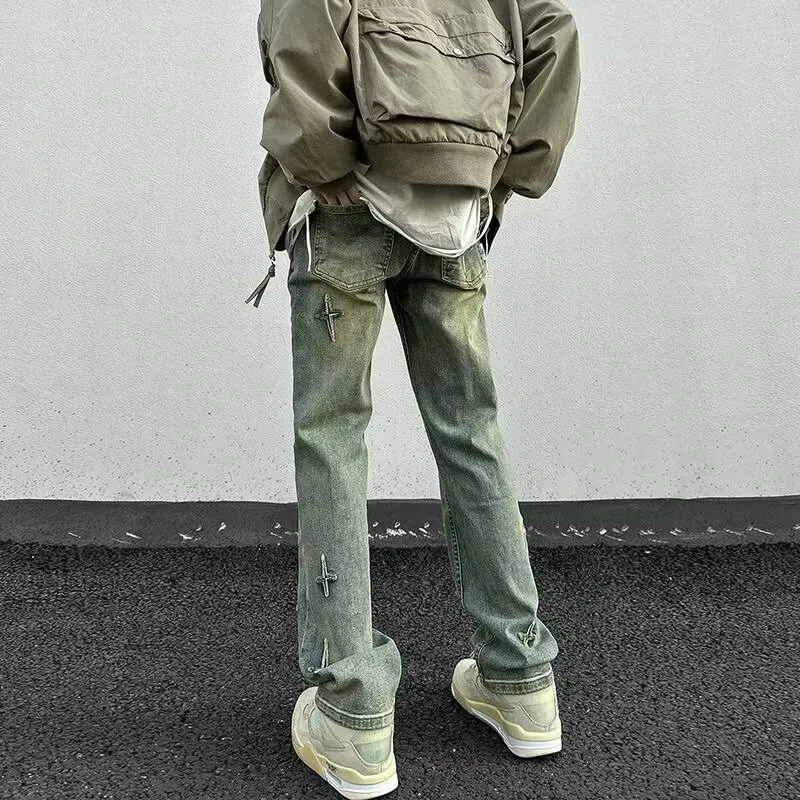 WELTER EXPERIMENT Jeans Unisex Yellow Mud-3
