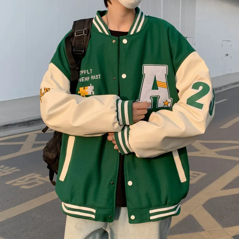 WELTER EXPERIMENT Baseball Jacket Unisex-6