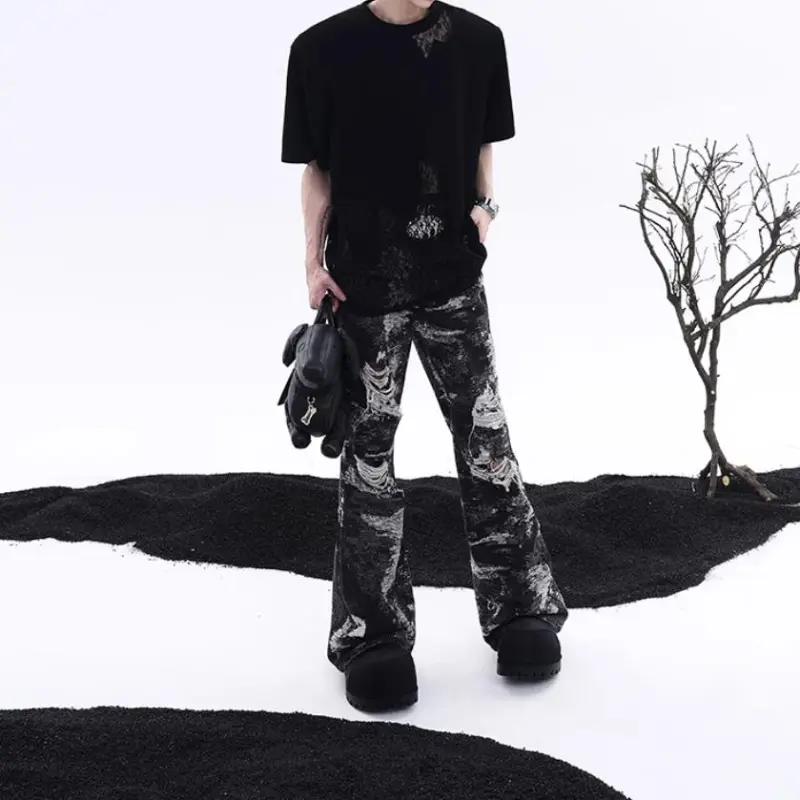 WELTER EXPERIMENT Jeans Unisex Black-5