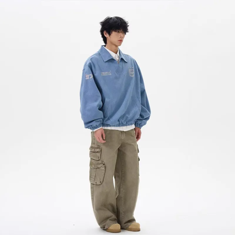 WELTER EXPERIMENT Jackets Coats Unisex Blue-2