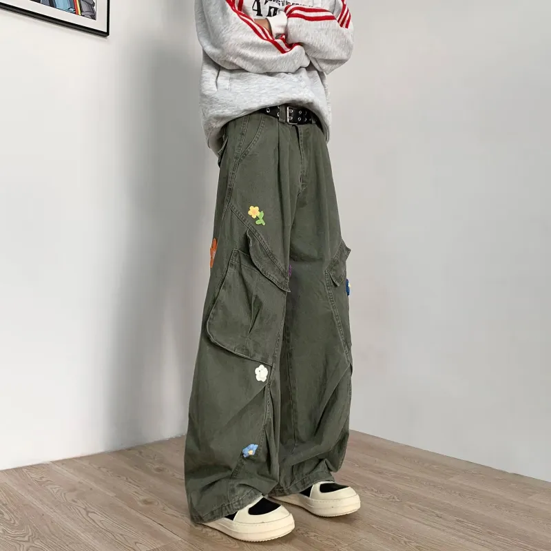 WELTER EXPERIMENT Jeans Unisex Green-5