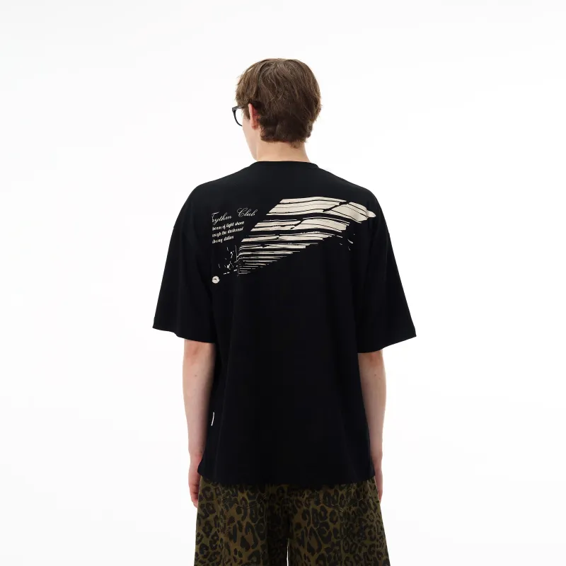 TESTUNG T Shirts Unisex Black-6
