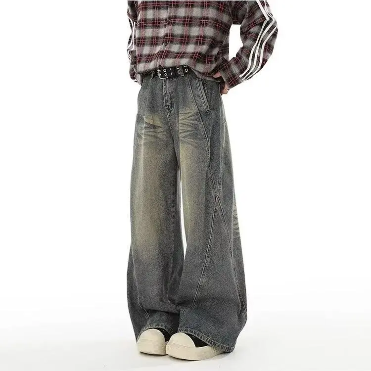 WELTER EXPERIMENT Jeans Unisex Vintage Blue-3